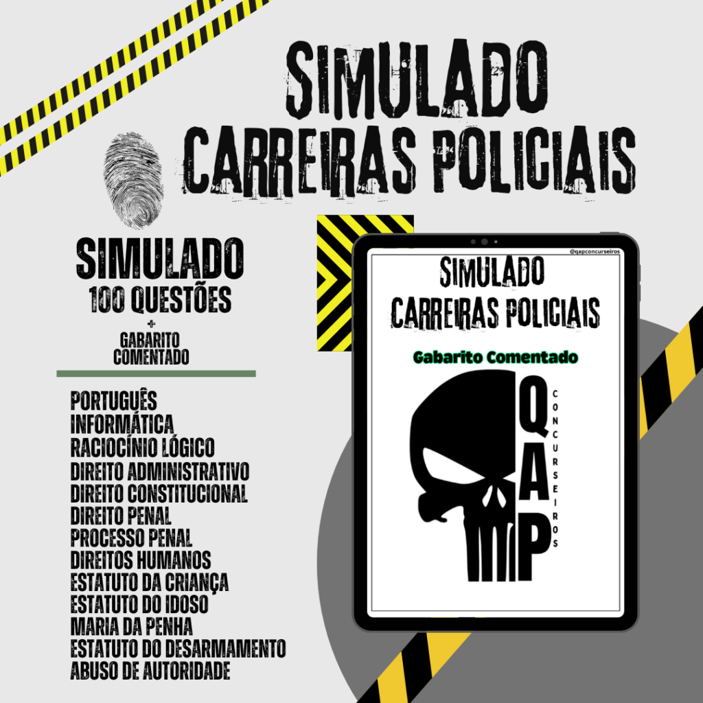 Simulado Carreiras Policiais